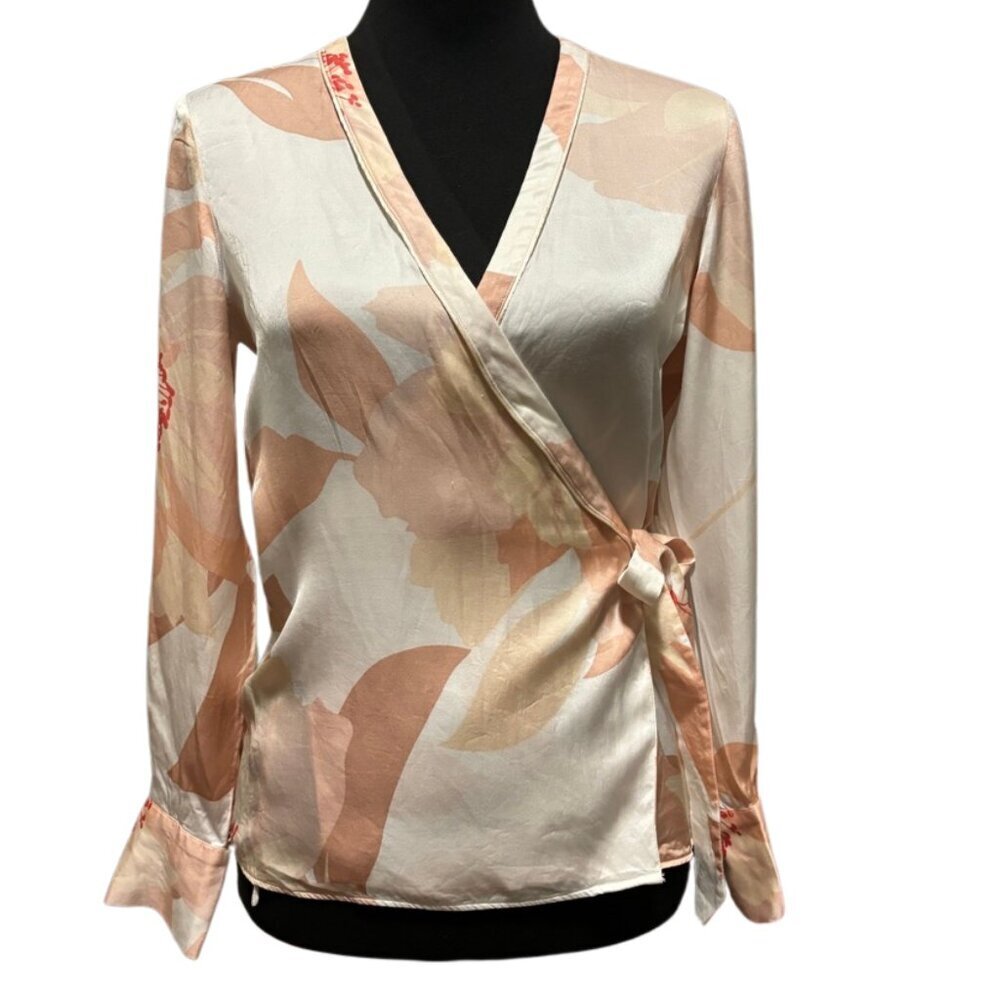 Massimo Dutti Wrap Top - Picture 1 of 4